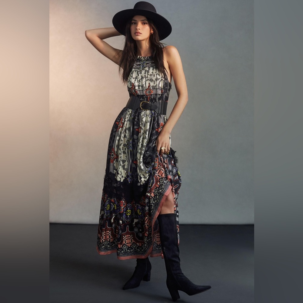 Anthropologie bhanuni by jyoti tiered dress - NWOT